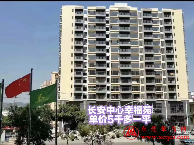 東莞長安海鮮街小產權房最新盤【幸福苑】出售  三大棟500戶合圍式花園小區 雙層地下停車場+地面停車場，天然氣入戶
